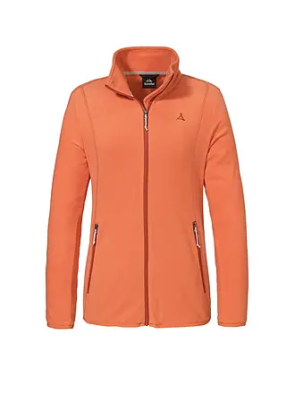 SCHÖFFEL | Veste polaire pour femmes Style Ash | orange
